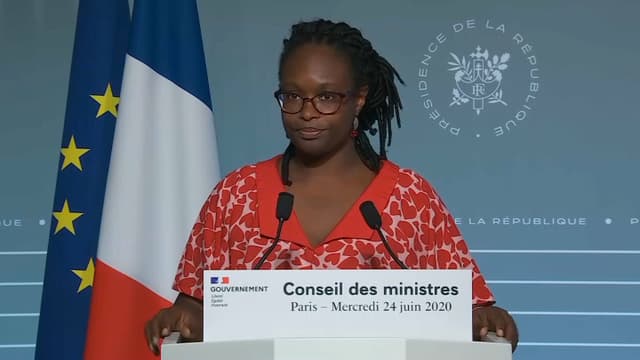 Sibeth Ndiaye, porte-parole du gouvernement, le 24 juin 2020.