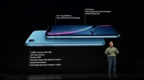 Apple présente son iPhone Xr lors de sa Keynote