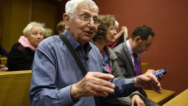 Jean Mercier en novembre 2015, lors de son procès au tribunal correctionnel de Saint-Etienne. 