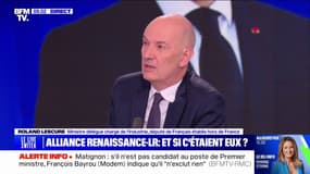 Roland Lescure: "Il n'y a pas de majorité de gauche et pas de majorité de droite"