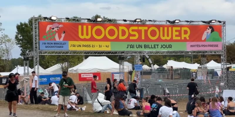 La 24e édition du festival Woodstower au Grand parc de Miribel-Jonage près de Lyon, en août 2023.