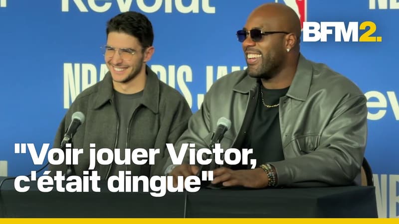 NBA Paris Jam: Teddy Riner et Esteban Ocon s'expriment avant le 