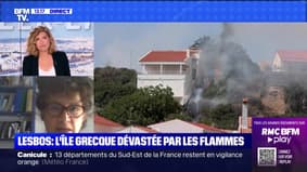 Lesbos: l'île grecque dévastée par les flammes