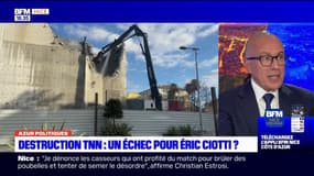 Destruction du Théâtre national de Nice: un échec pour Eric Ciotti?