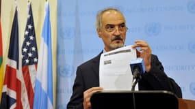 Bashar Jaafari, représentant de la Syrie à l'ONU, a présenté la demande d'adhésion du pays à la convention contre les armes chimiques.