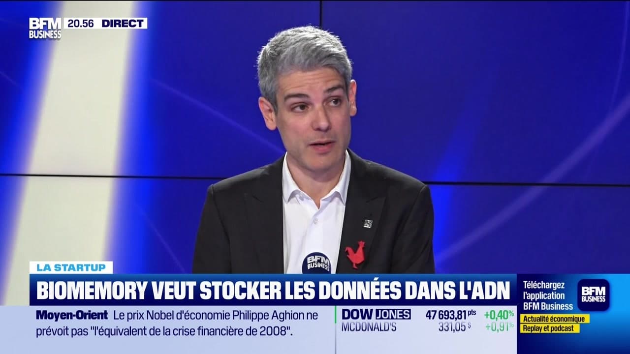 Erfane Arwani (Biomemory) : Biomemory veut stocker les données dans l'ADN - 09/03 Kép