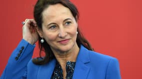 Ségolène Royal le 2 décembre 2014 à Lyon, à la foire Pollutec.