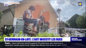 Yvelines: le street-art investit les rues de Saint-Germain-en-Laye