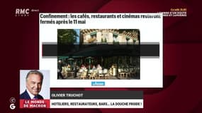 Le monde de Macron : Hôteliers, restaurateurs, bars... la douche froide ! – 14/04