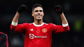 Raphaël Varane avec Manchester United