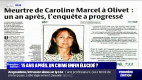 Meurtre de Caroline Marcel: qui est l'homme placé en garde à vue, 15 ans après les faits?
