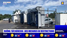 Rhône: des mesures de restriction prises contre la sécheresse, les habitants contraints de s'adapter