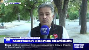 Vente de Doliprane: "Depuis plus de 10 ans c'est l'hécatombe chez Sanofi", réagit Jean-Louis Peyren (CGT)