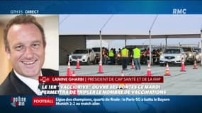 Lamine Gharbi, président du CAP Santé et de la FHP, est le témoin RMC