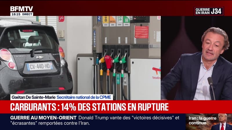 Marschall Truchot : Carburants, 14% des stations en pénurie - 02/04