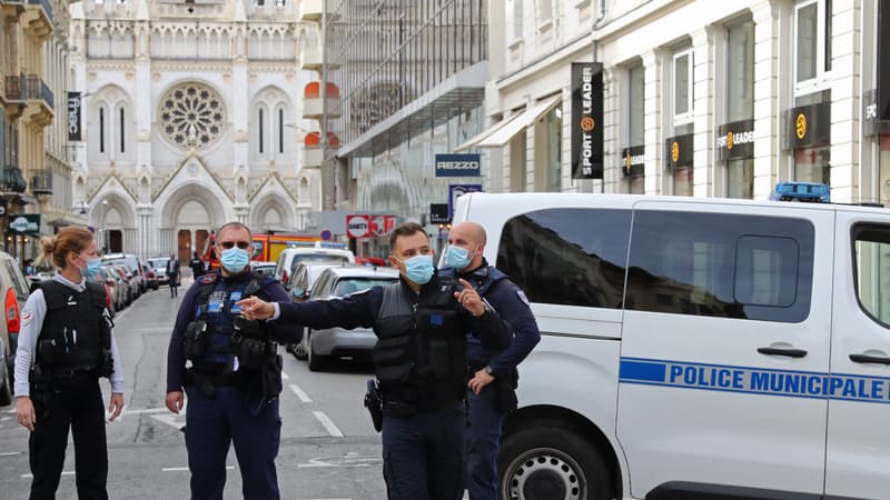 La basilique niçoise ce jeudi. 