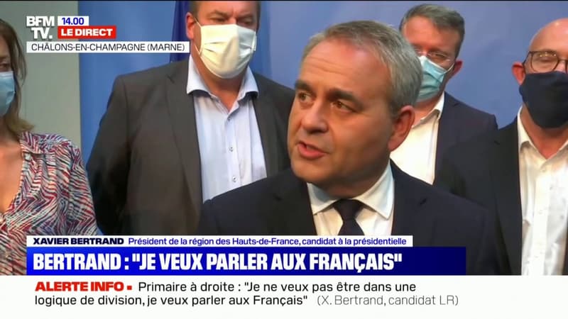 Xavier Bertrand sur la réforme des retraites: "Si l'on vit plus longtemps, il faut avoir le courage de dire qu'il faut travailler plus longtemps"
