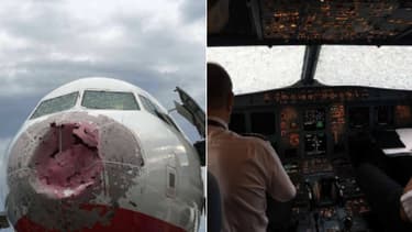 Le pilote ukrainien a atterri sans avoir aucune visibilité.