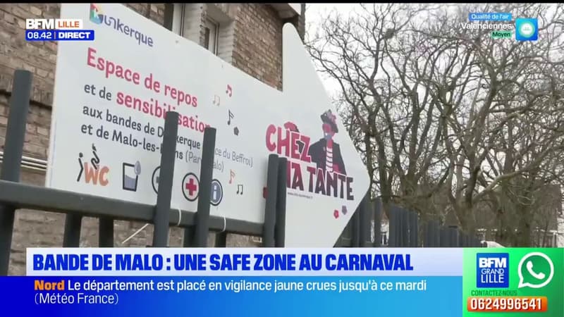 Une "safe zone" au carnaval de Dunkerque
