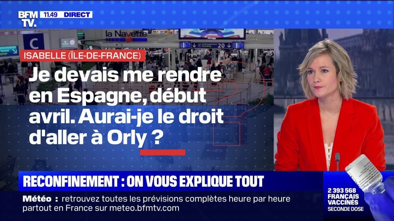 Quels Déplacements Sont Autorisés Durant Le Confinement? - BFMTV Répond ...