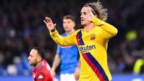 Antoine Griezmann lors du match Naples-Barça, le 25 février 2020