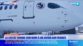 La Ciotat donne son nom à un avion Air France