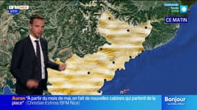 Météo: des rafales de vent attendues avec un ciel relativement voilé, 16°C à Cannes cet après-midi
