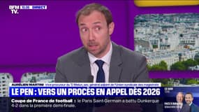 Procès en appel de Marine Le Pen en 2026 : "C'est un traitement particulier qui a été fait", pour Aurélien Martini (Union syndicale des magistrats)