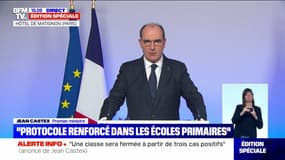 Jean Castex: "Il faut que toutes les entreprises qui le peuvent mobilisent le télétravail"