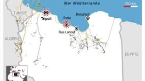 RAID AÉRIENS DE L'OTAN SUR SYRTE ET TRIPOLI EN LIBYE