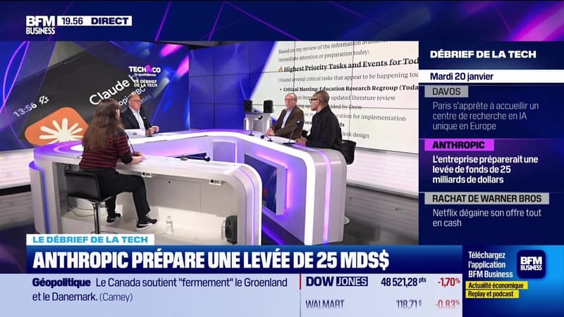 Le Débrief de la tech - Mardi 20 janvier