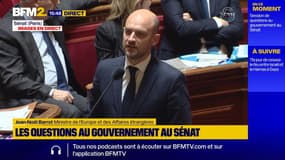 Otages détenus en Iran: "sans libération (...), aucun dialogue bilatéral", avertit Jean-Noël Barrot
