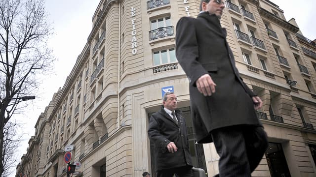 Le siège du Figaro, à Paris.