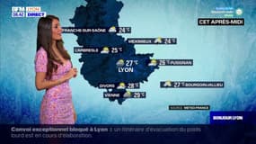 Météo Rhône: quelques averses à prévoir ce mercredi après-midi, jusqu'à 27°C à Lyon