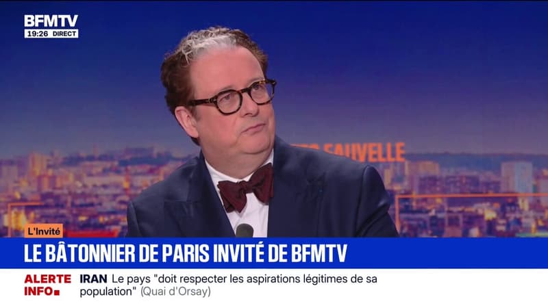Procès en appel de Marine Le Pen: "Je ne suis pas sûr qu'elle soit traitée plus sévèrement", déclare Louis Degos, bâtonnier de Barreau de Paris