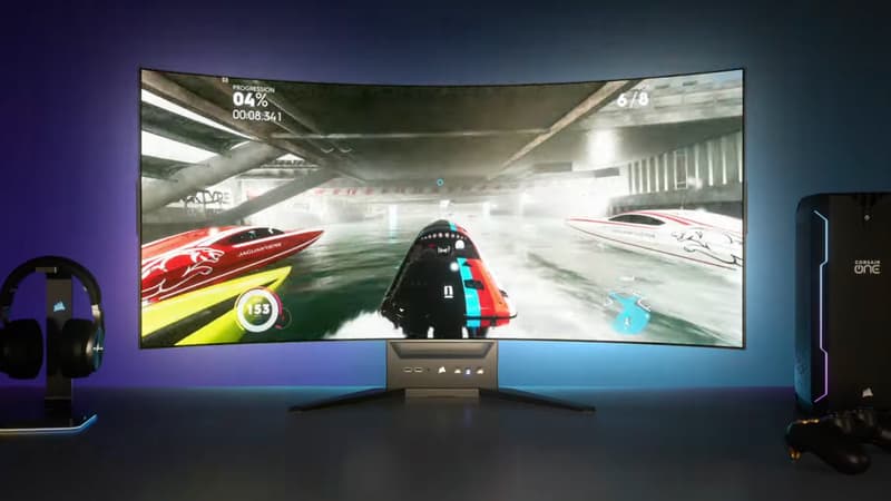 L'écran Xeneon Flex de Corsair