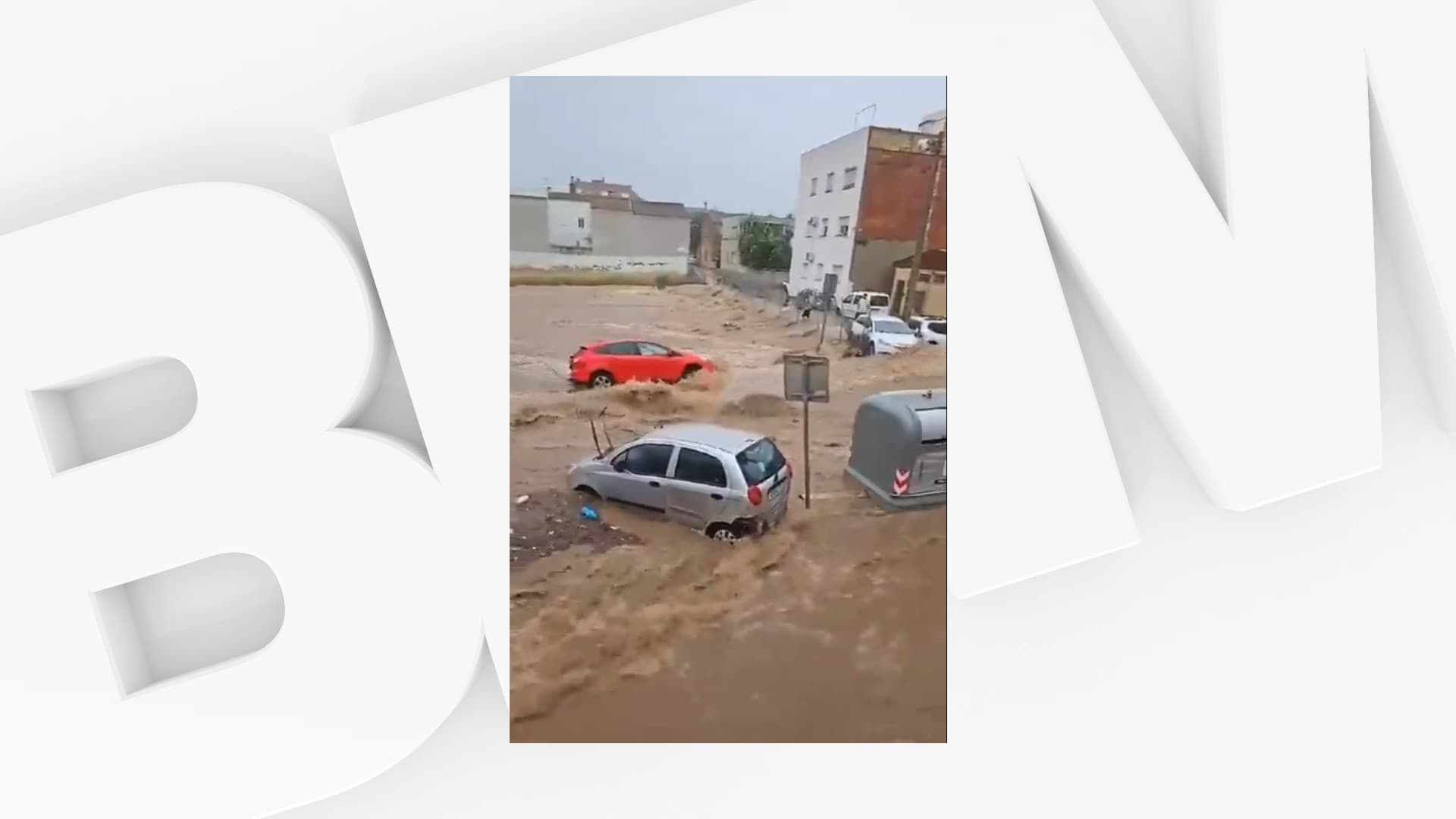 Lluvias torrenciales provocan importantes inundaciones, Madrid está en alerta