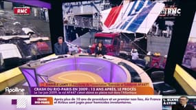 Lamy : "Ce procès doit permettre de sanctionner les négligences avérées d'Airbus et d'Air France".