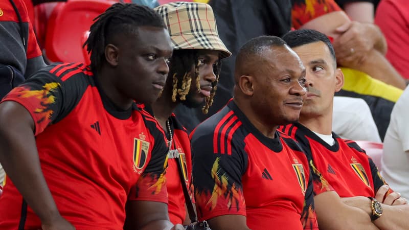 Jordan Lukaku et Roger Lukaku en 2022