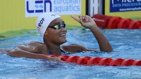 Analia Pigrée sacrée championne d'Europe sur 50m dos, le 14 août 2022