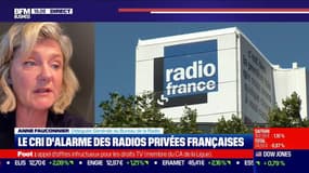 Anne Fauconnier (Bureau de la Radio) sur la suppression du plafonnement de la publicité de Radio France: "il va y avoir de la casse"