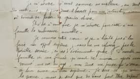 La lettre date du mois de mai 1915.