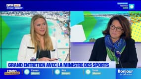 Marina Ferrari, ministre des Sports "Je pourrai revenir en arrière sur le pass sport"