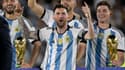 Lionel Messi pendant les festivités de Argentine-Panama en mars 2023