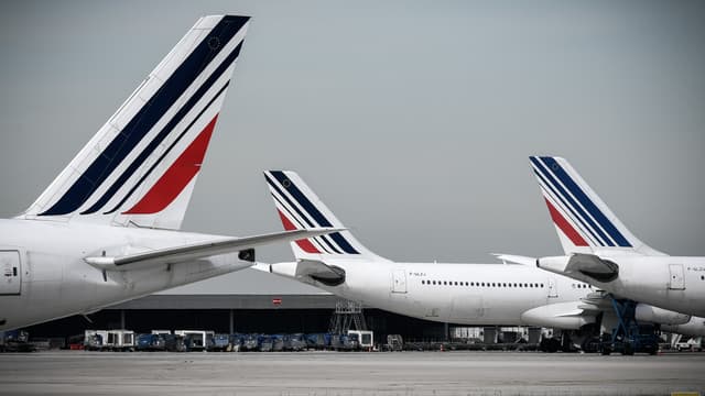 Le taux de grévistes reste stable chez Air France. (image d'illustration)