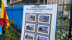 Les travaux d'inauguration de l'avenue Monte-Carlo à Cannes sont terminés. 