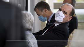 Le Premier ministre Jean Castex lors d'un déplacement à Toulon, le 5 janvier 2021