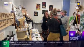 Sisteron: une galerie d'art locale éphémère est ouverte depuis mardi