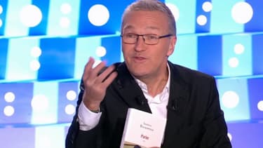 Laurent Ruquier sur le plateau de ONPC