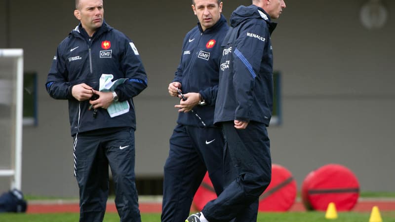 Yannick Bru, Philippe Saint-André et Patrice Lagisquet
